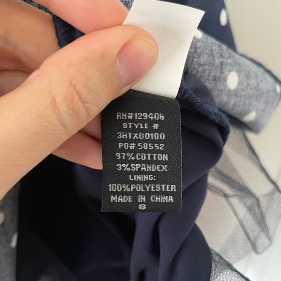 VENUS Vintage Polka Dot Dress Size 8 - Picture 5 of 7